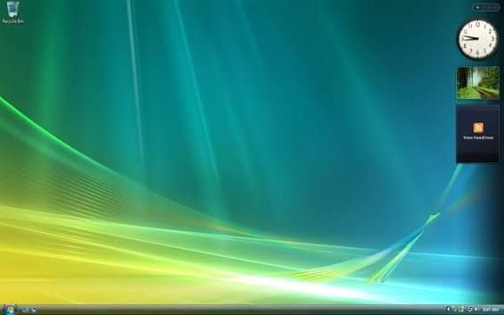 Escritorio de Windows Vista
